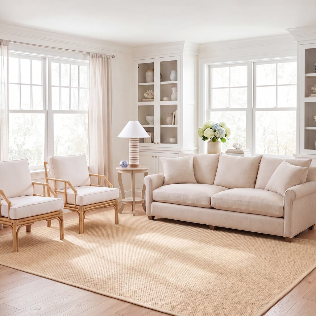 SAFAVIEH Natural Fiber Elmyra Sisal Border Rug