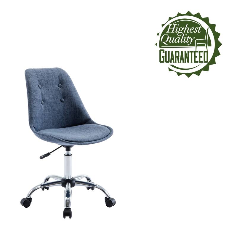 Porthos Swiveling Upholstered Home Office Chair