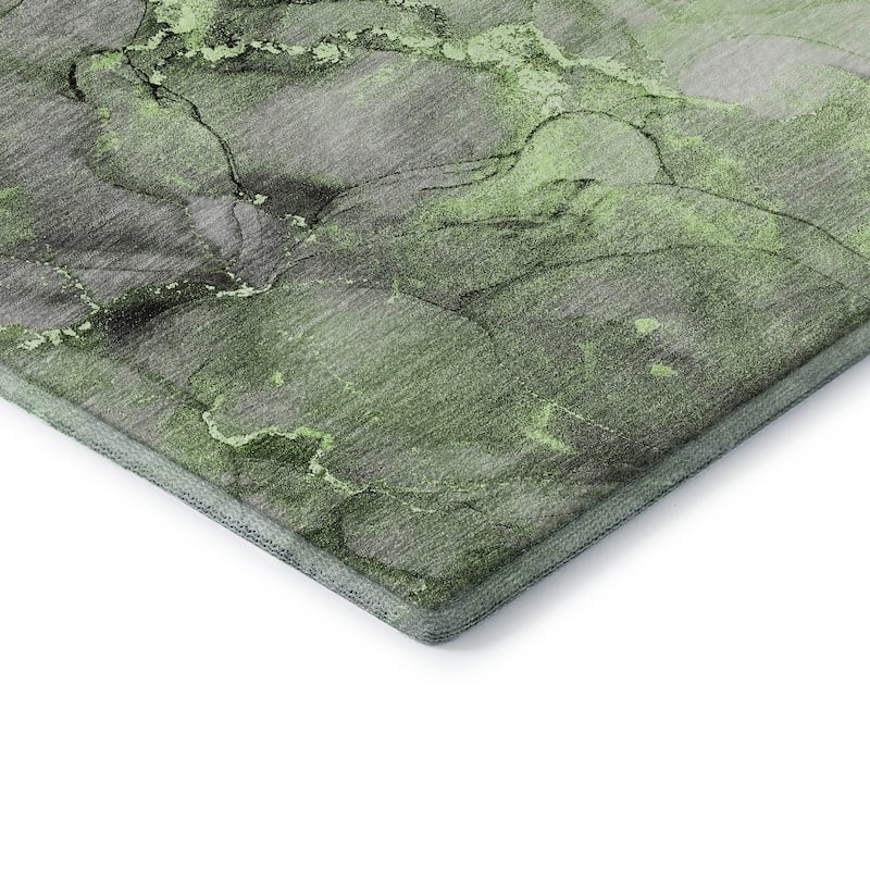 Premium Washable Super Soft Contemporary Watercolor Mayfield Rug