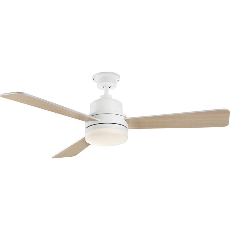 Progress Lighting Trevina 52" 3 Blade Indoor Ceiling Fan with Wall