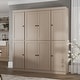 preview thumbnail 10 of 57, Palace Imports 65" 100% Solid Wood Shaker Pantry Cabinet Beige
