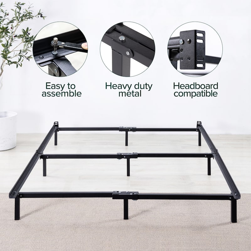 Priage by Zinus Compack 6-Leg Twin-Size Bed Frame