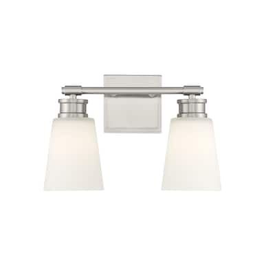 Meridian M80054 2 Light 14" Wide Bathroom Vanity Light