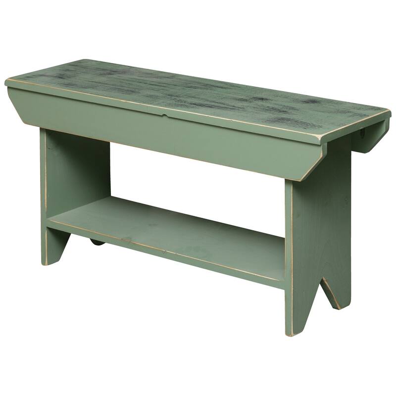 Country-Style Cobbler Bench - Green