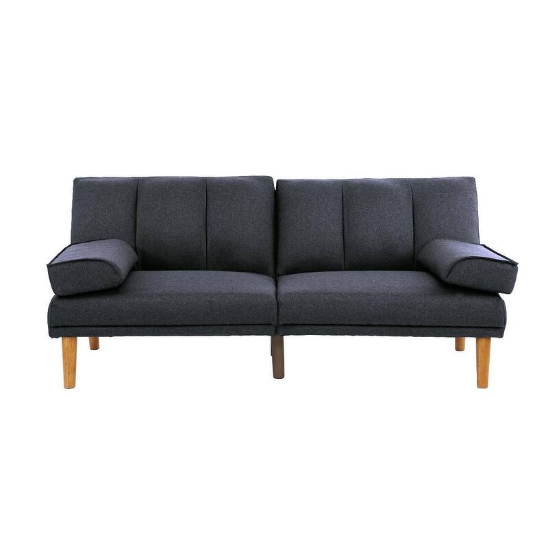 Adjustable Convertible Sofa with Extra Cushion - Navy Chaise Lounge and Sleeper Sofa