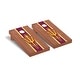 preview thumbnail 1 of 3, Arizona State ASU Sun Devils Rosewood Cornhole Board Set