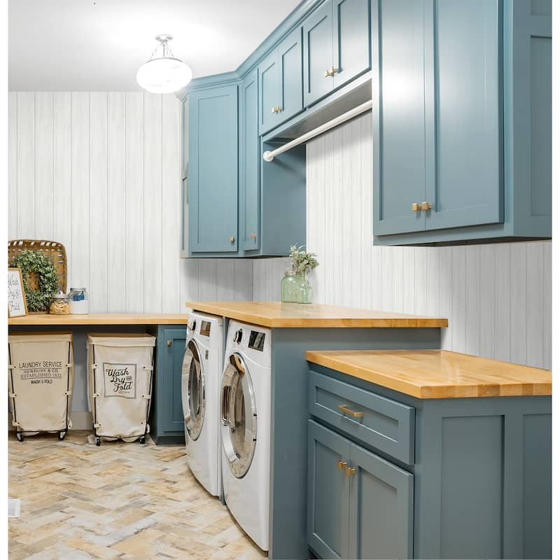 NextWall Wood Panel Peel and Stick Wallpaper