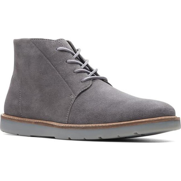 Grandin Mid Ankle Boot Grey Suede 