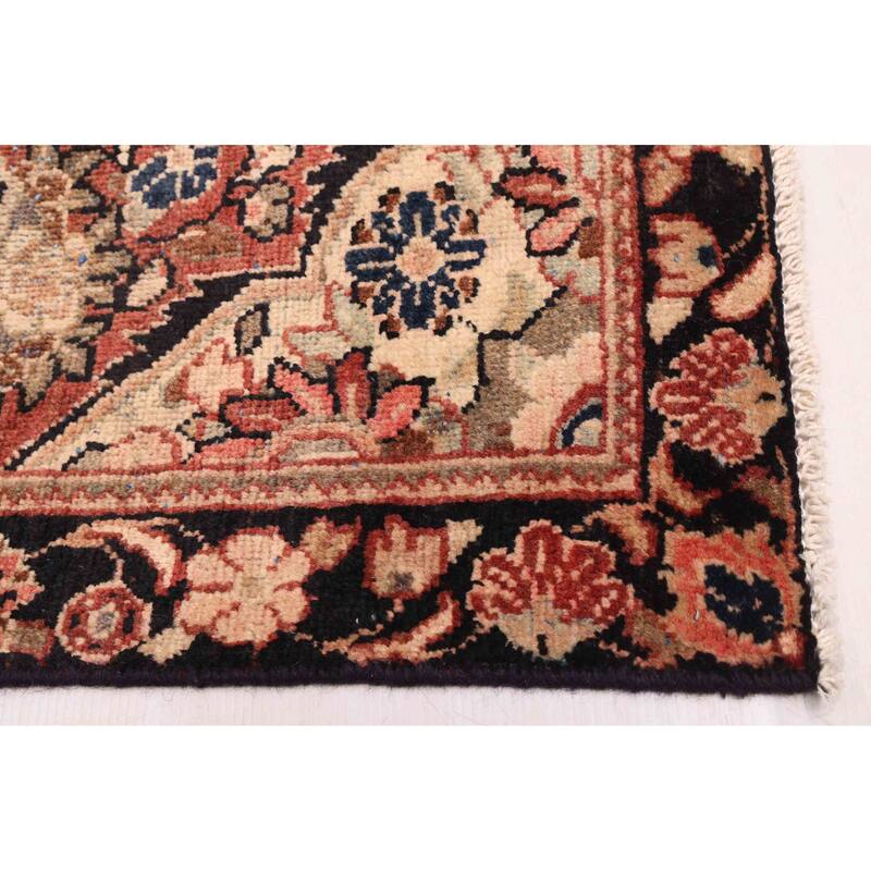 ECARPETGALLERY Hand-knotted Antalya Vintage Dark Copper Wool Rug - 4'1 x 6'7