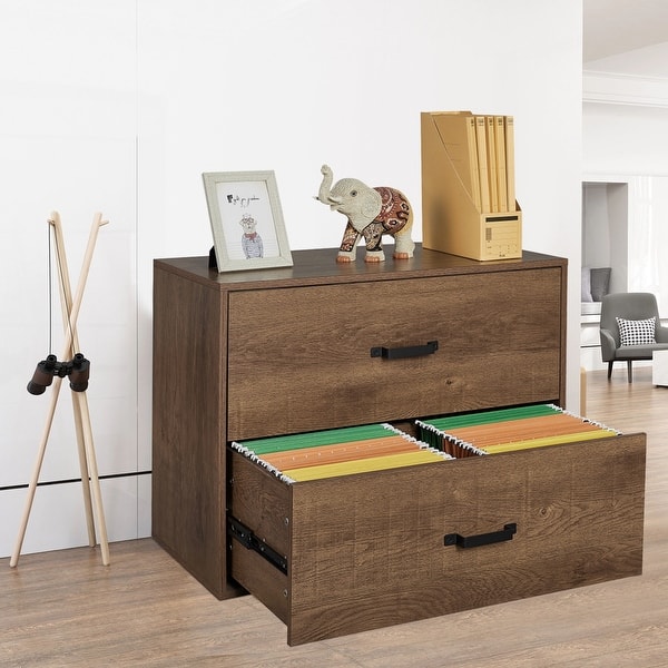 2Drawer Lateral Wooden File Bookcase Bed Bath & Beyond 37522890