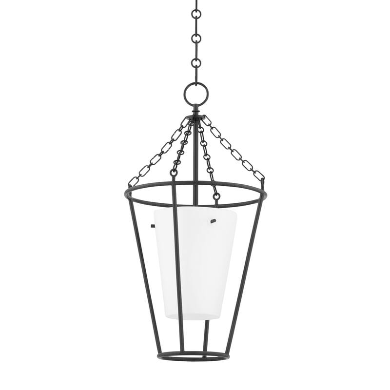Worchester 1-Light Small Chandelier by Mark D. Sikes - Aged Iron