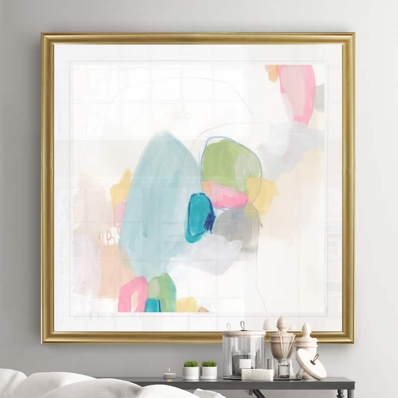 Candy Jacket II -Black Framed Print