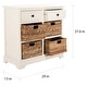 preview thumbnail 13 of 12, SAFAVIEH Cape Cod 6-Drawer Cream Storage Unit - 29.9" x 13" x 27.6"