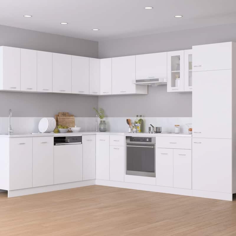 vidaXL Kitchen Cabinet Storage Cupboard Under Sink Organizer Engineered Wood