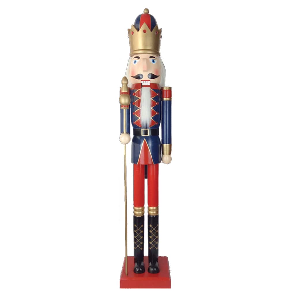 48 inch King Nutcracker - red