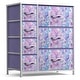 preview thumbnail 8 of 75, Dresser w/ 7 Drawers, Furniture Storage & Chest Tower for Bedroom Tie-dye Purple