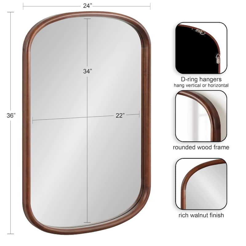 Kate and Laurel Talma Capsule Wall Mirror