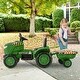 preview thumbnail 18 of 26, 12V Kids Ride On Tractor with Trailer and Remote Control - 49” x 23” x 24” (L x W x H)