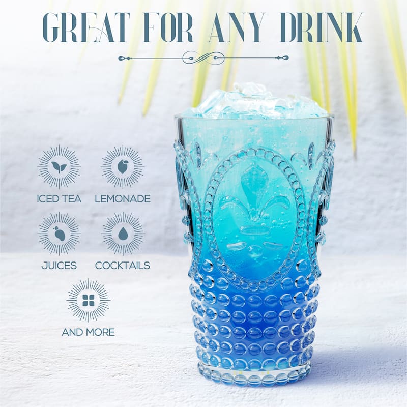 Elle Decor Set of 4 Acrylic Water Tumblers