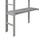 preview thumbnail 8 of 7, Modern Twin Size Loft Bed with Built-in Desk and Safety and Quality Guaranteed for Bedroom