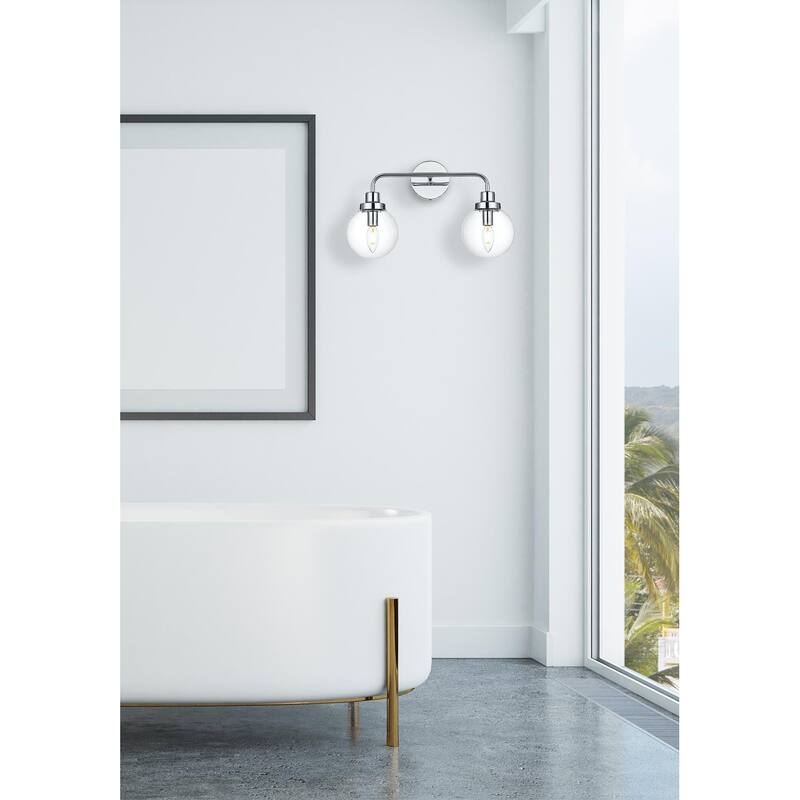 Elegant Lighting LD7033W19 Hanson 2 Light 19" Wide Vanity Light