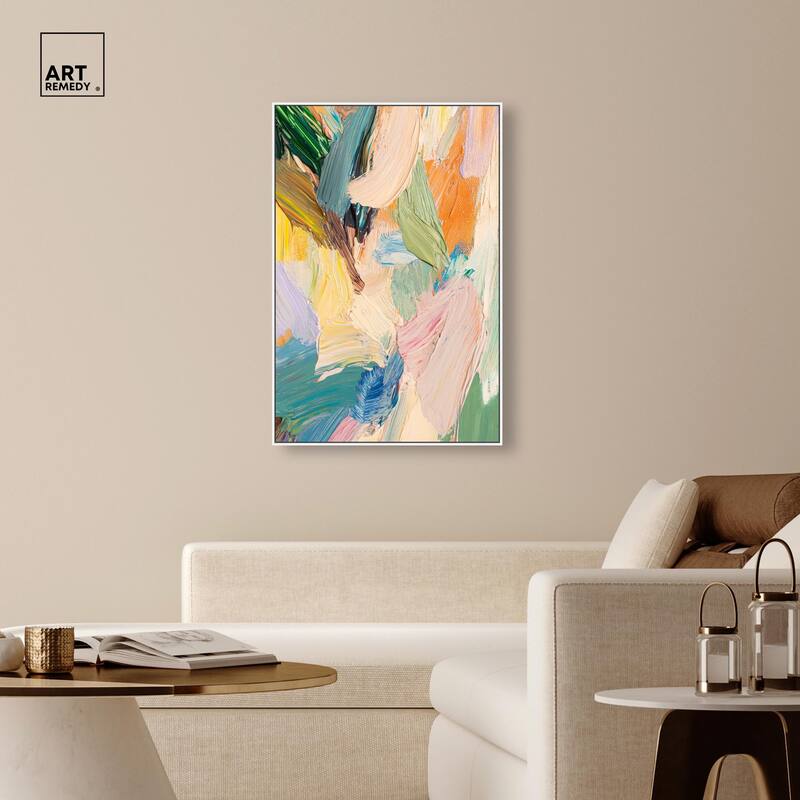 Chromatic Surge I Canvas by Art Remedy