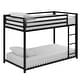 preview thumbnail 3 of 19, Twin Over Twin Modern Low Hight Bunk Bed with Metal Frame
