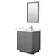 Option Dark Gray, Nickel Trim, Giotto Quartz Top