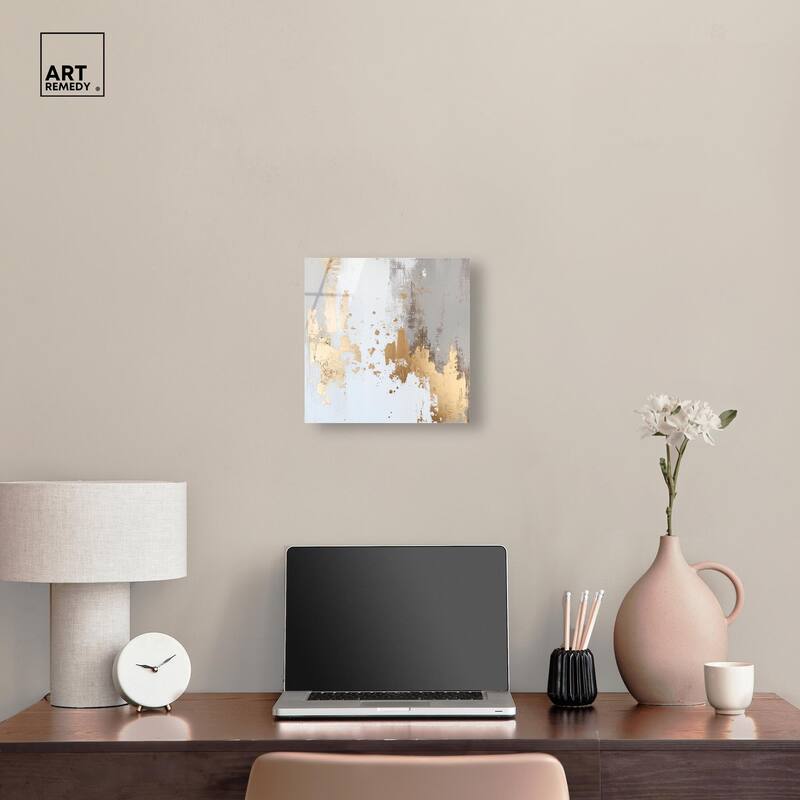 Ghostly Glimmer II Acrylic by Art Remedy, Ready to Hang