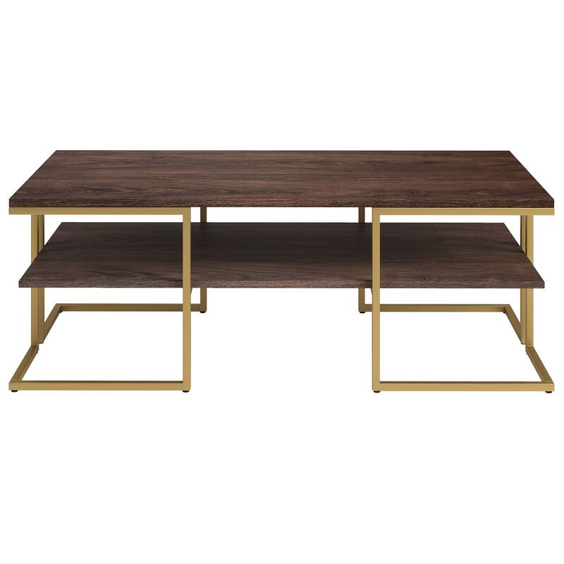 Pike 45" Wide Rectangular Coffee Table