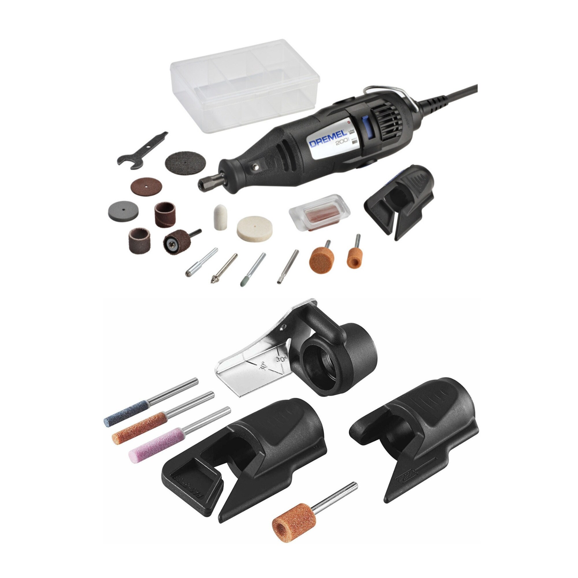 Shop Dremel 200 1 15 Two Speed Rotary Tool Kit And Sharpening Kit