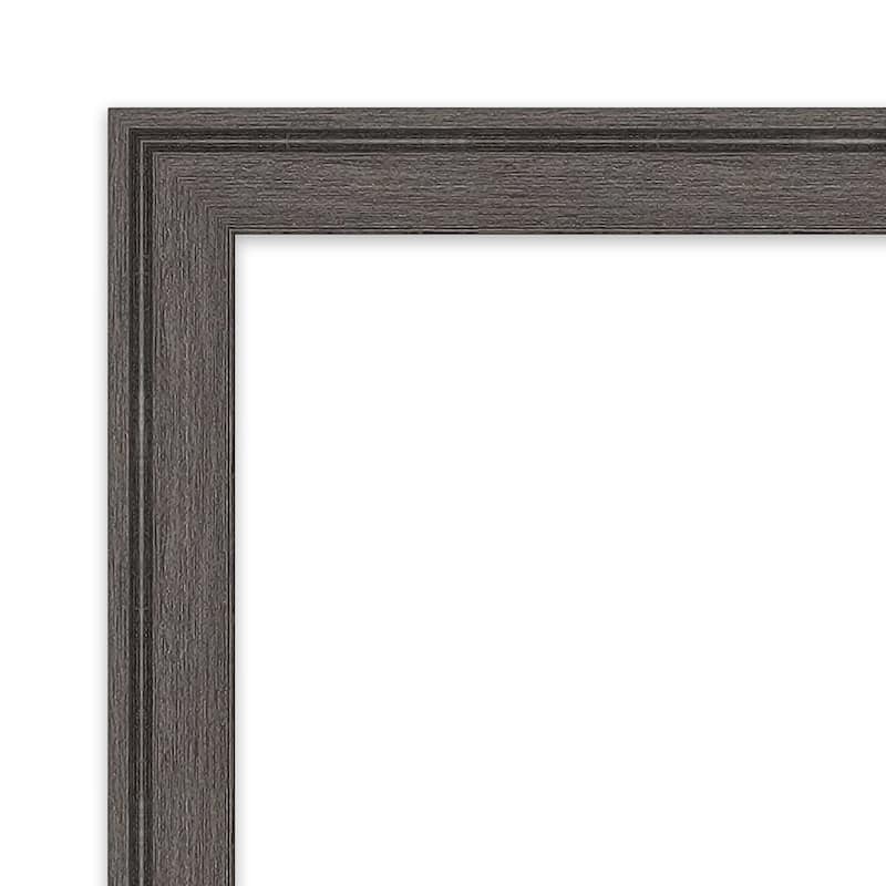 Florence Half-Inch-Bevel Framed Bathroom Vanity Wall Mirror - Glass Size 18x24