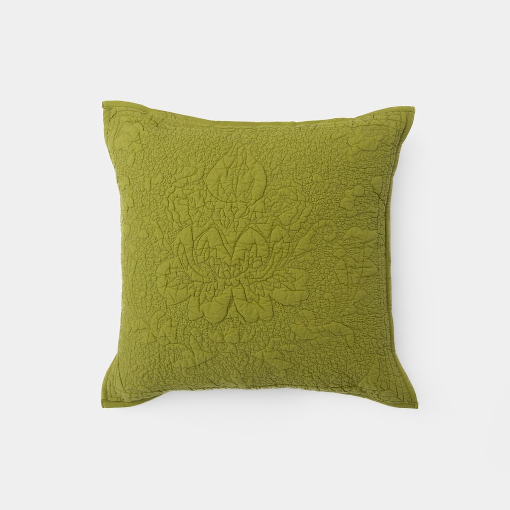 Cottage Home Solid Color Damask Decorative Pillow