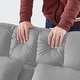 preview thumbnail 6 of 27, 3 in 1 Velvet Sofa Bed with Adjustable Backrest