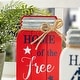 preview thumbnail 17 of 24, Glitzhome Set of 3 Wooden Patriotic Americana Table Signs Decor