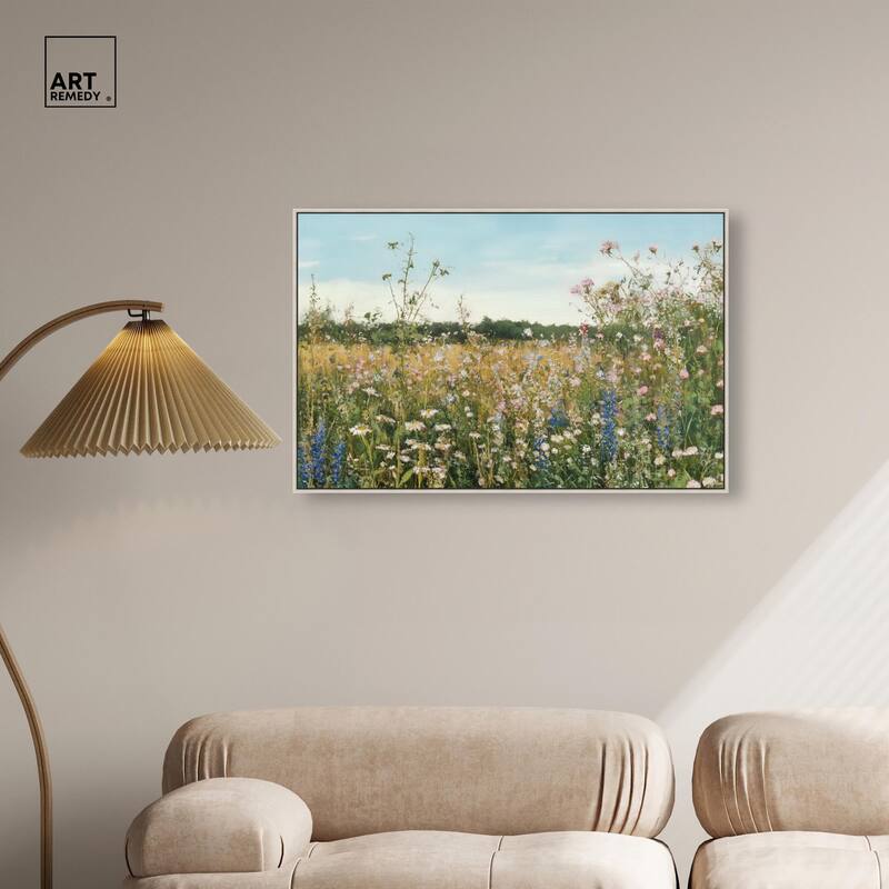 Glimmering Glade Garden II Canvas by Art Remedy