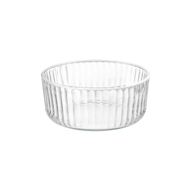Bormioli Rocco Set of 3 Exclusiva Serving Bowls - 7" (53.75 oz), 6" (30.5 oz), and 4.75" (15.25 oz)