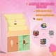 preview thumbnail 6 of 12, Kids Bookshelf,Multi-Purpose Kids Toy Storage Organizer,Kids Bookcase