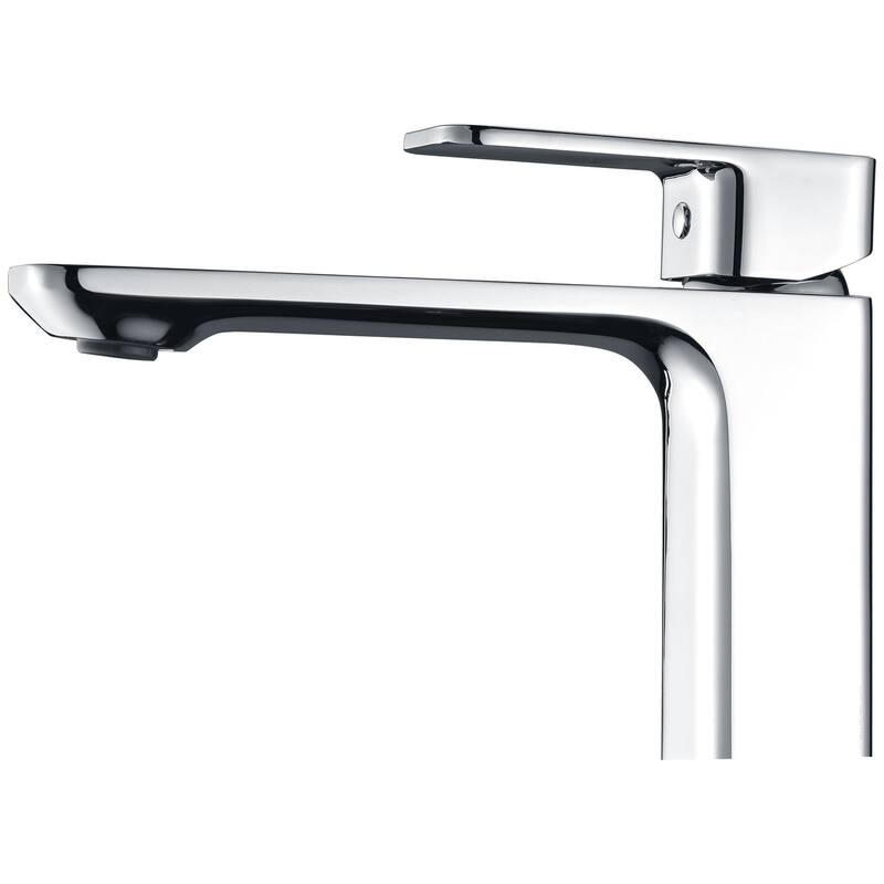 Vibra Single Hole Single-Handle Bathroom Faucet in Polished Chrome