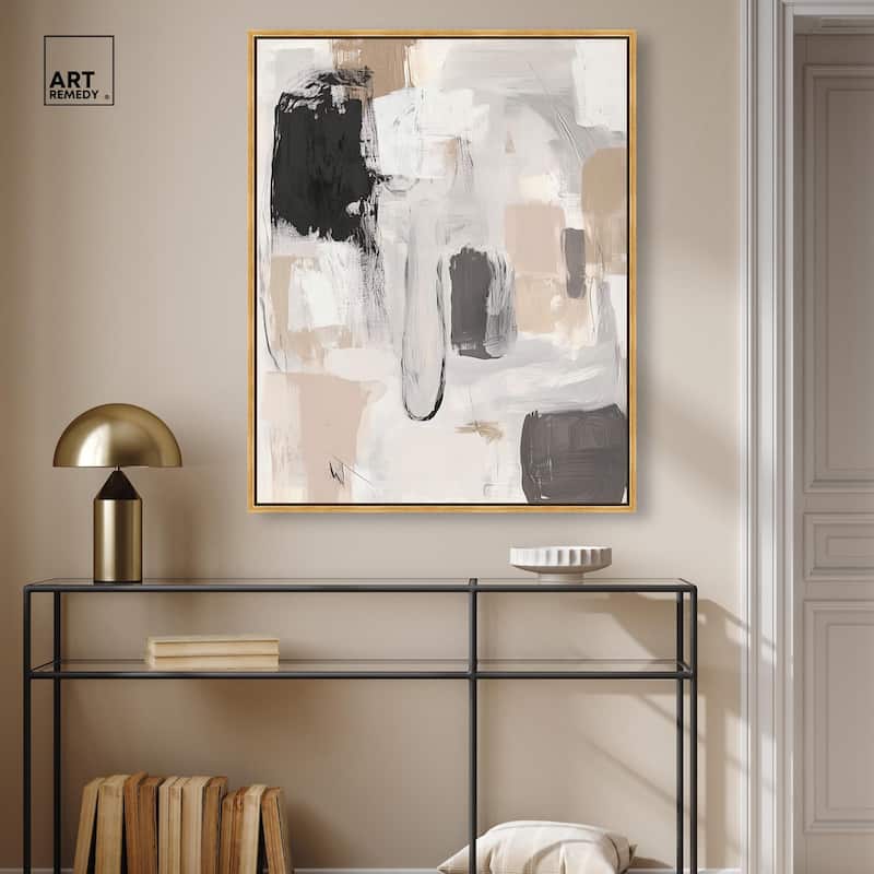 Beauty of Beige I Canvas by Art Remedy