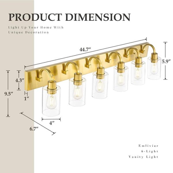 dimension image slide 0 of 26, Bathroom Vanity Light Fixtures - Farmhouse Wall Light for Bathroom