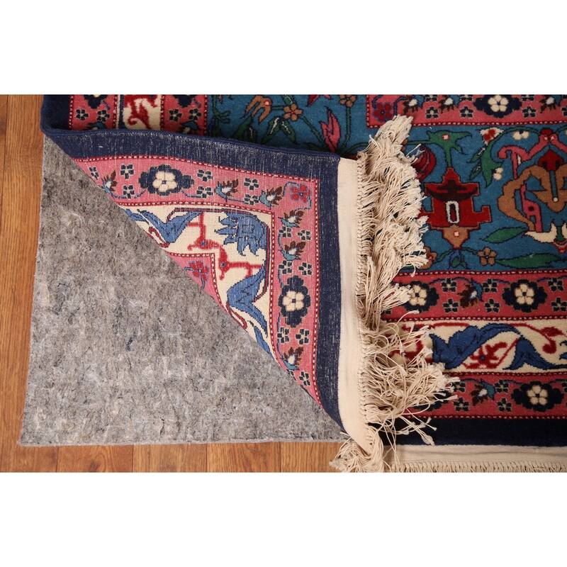 Vegetable Dye Tabriz Chinese Area Rug Handmade Wool Carpet - 9'3"x 12'1"