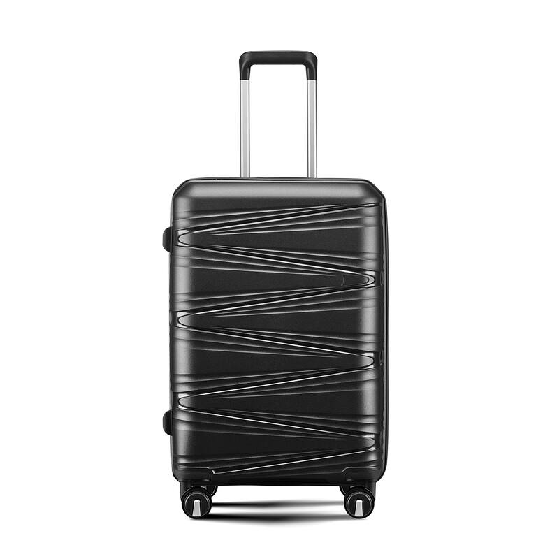 Luggage 4 Piece Sets(14/20/24/28), Carry on Hard Shell Lightweight Expandable Suitcase Set with Spinner Wheels & TSA Lock
