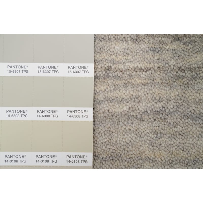 Hand Knotted Oriental 100% Wool Carpet Tribal Animal Pictorial Beige & Ivories Gabbeh Area Rug - 7' 9'' X 5' 0''