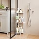 preview thumbnail 12 of 14, Corner Shower Caddy - 9.6"D x 9.6"W x 30.9"H