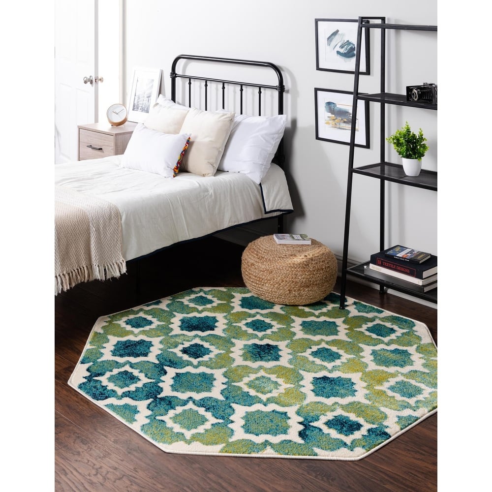 Contemporary Chorisia Collection Area Rug