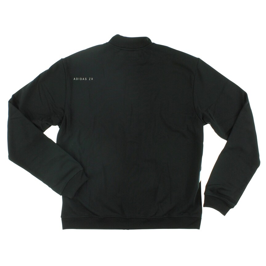 Shop Adidas Mens Adidas Originals Zx Track Jacket Black Black Silver Overstock 22545307