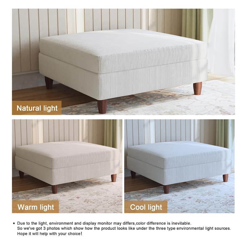 Oversized Storage Sectional Sofa Modular Couch
