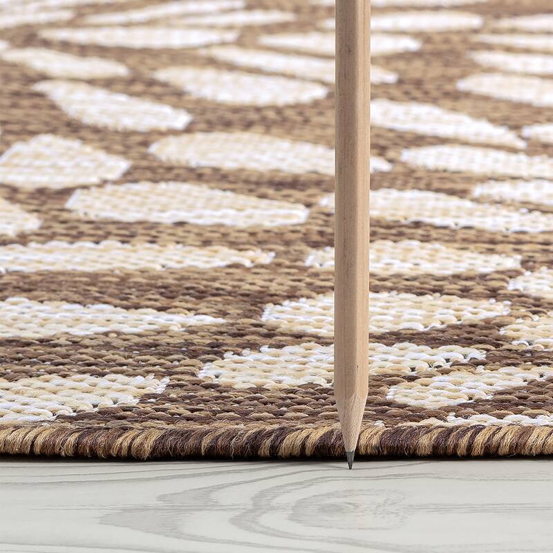 Exo Coastal Floral Indoor/Outdoor Area Rug