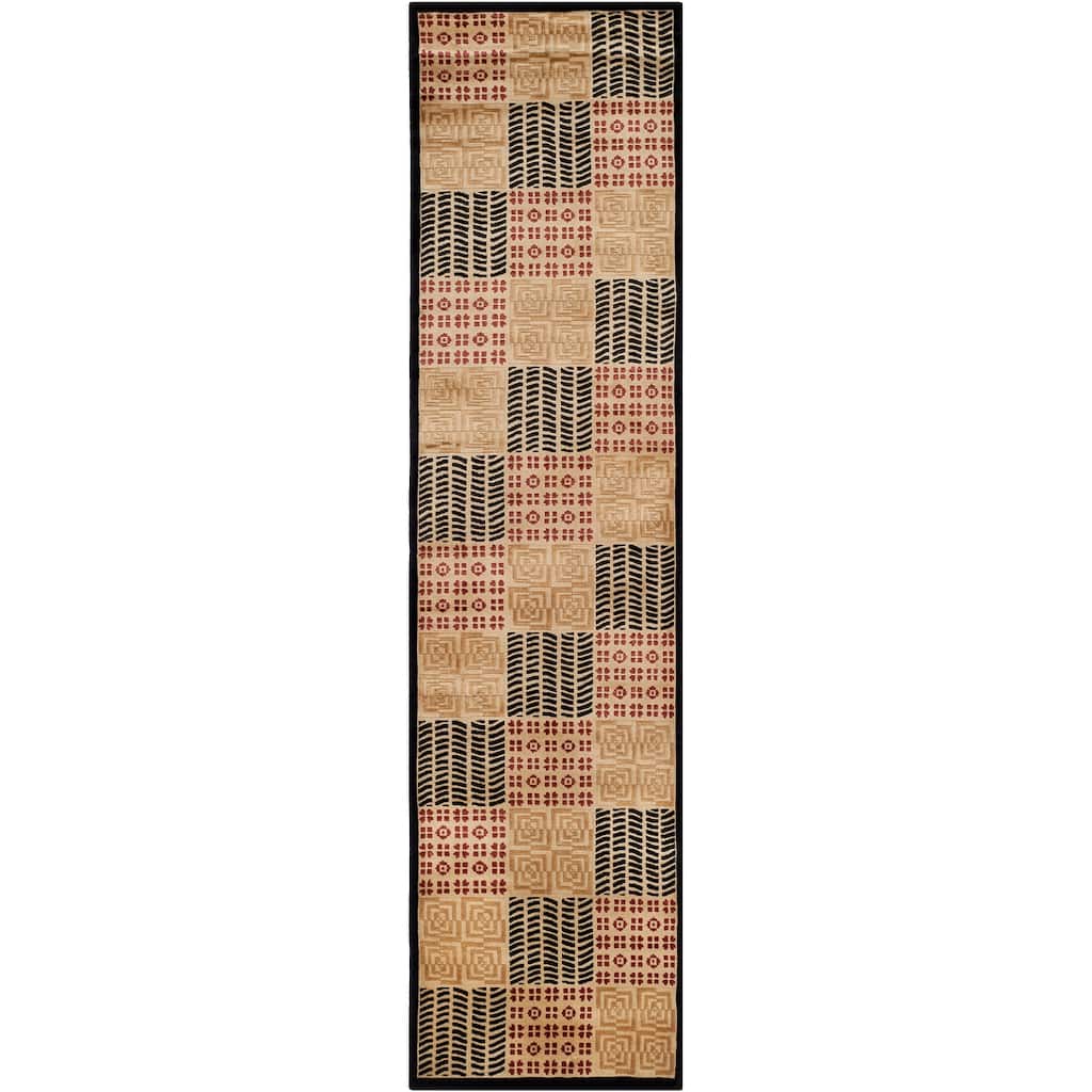 SAFAVIEH Couture Hand-knotted Tibetan Mimma Modern Wool Rug